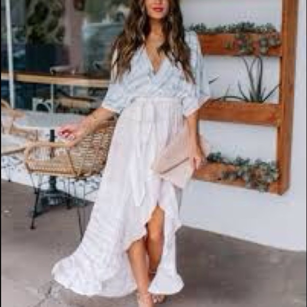 “Hip and Haute tie dye kimono maxi dress” - Picture 4 of 10